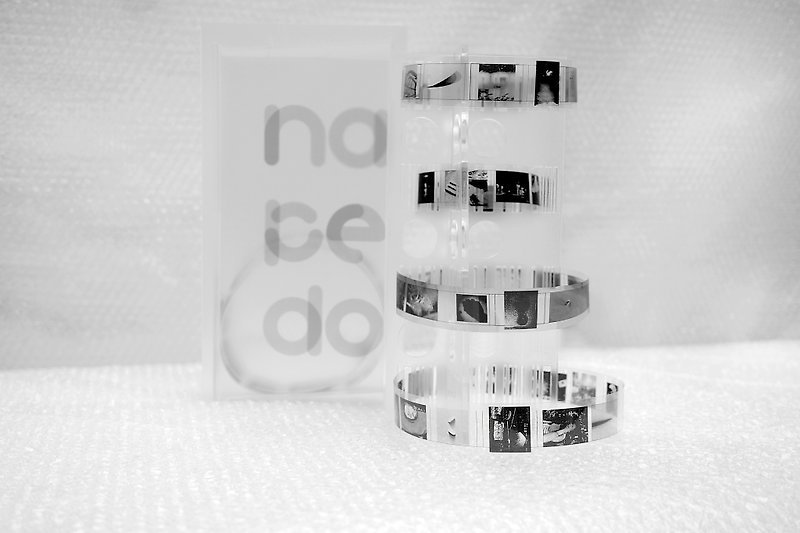 裸のO展風フォトライフレコード - 写真集 - アクリル 透明