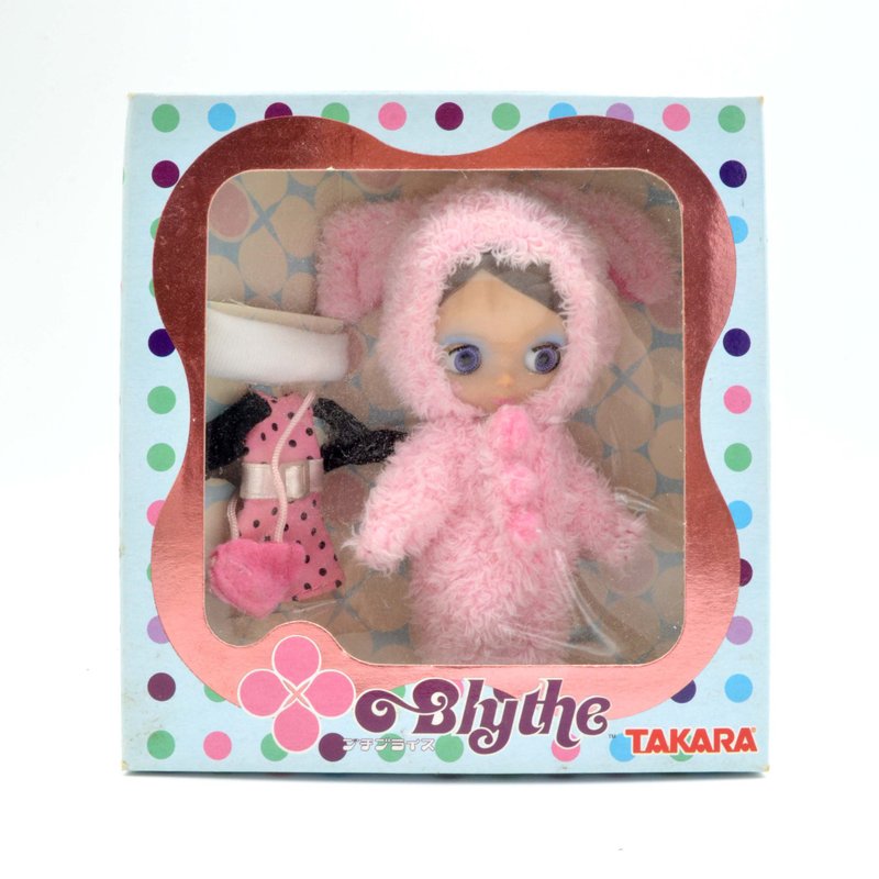 Petite Blythe KPBL-14 Honey Bunny Encore 日本中古布萊絲娃娃 - 寶寶/兒童玩具/玩偶 - 其他材質 粉紅色