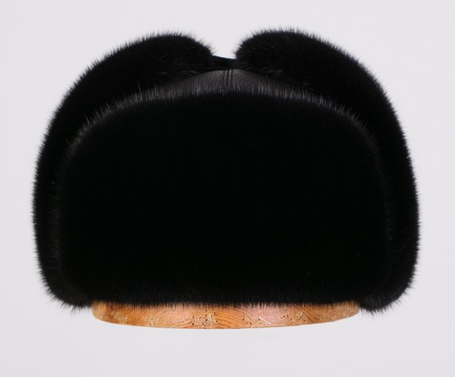 メンズ ファーハット リアルファーハット 男性 ミンクハット