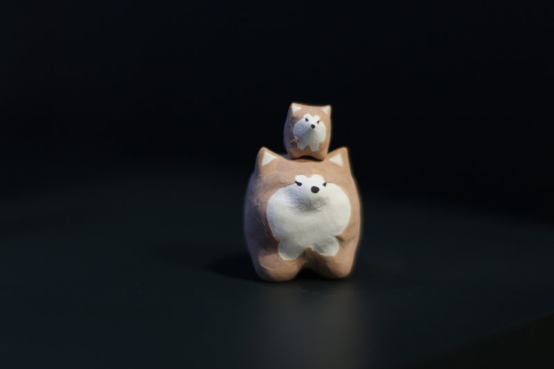 Shiba Inu Dog - ของวางตกแต่ง - ดินเผา 