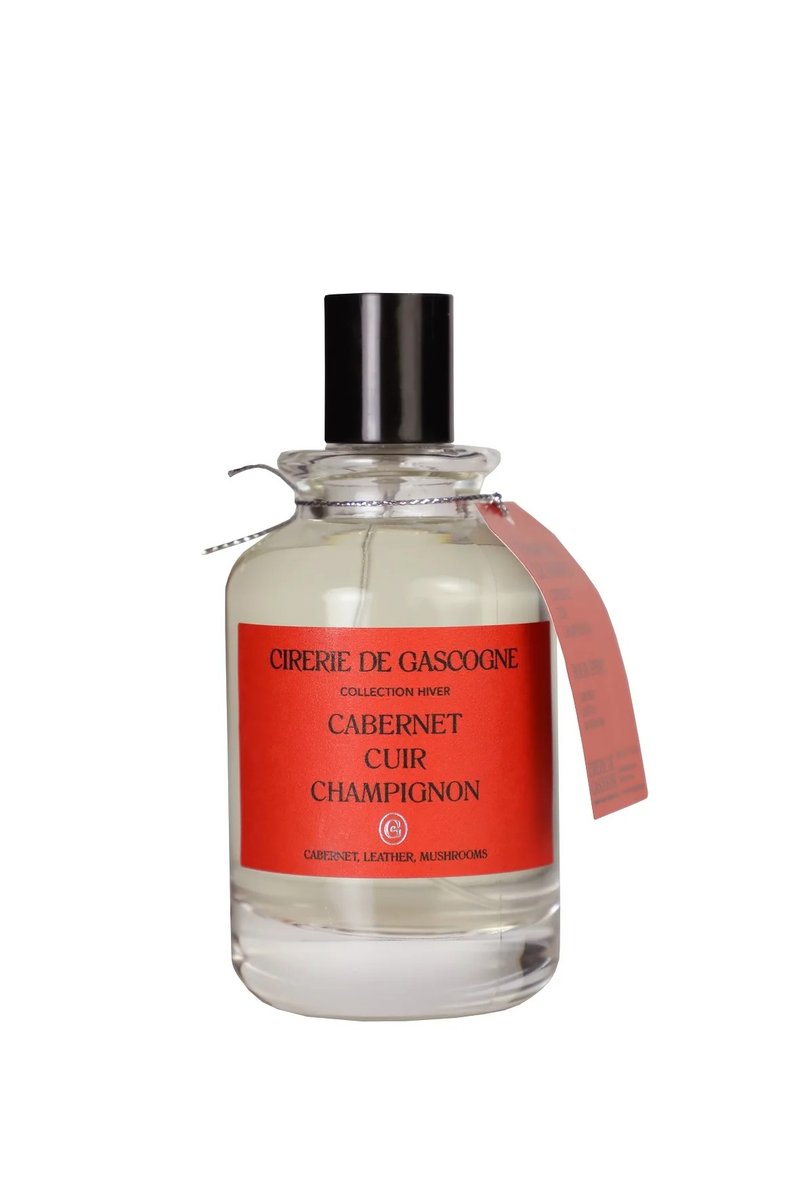 Cirerie de Gascogne Room Spray - Cabernet-Leather-Mushrooms 100mL - น้ำหอม - กระดาษ สีแดง