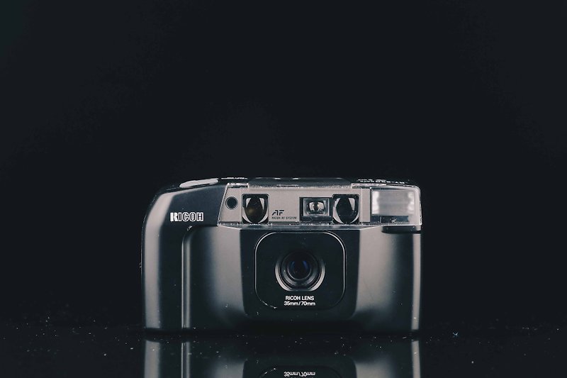 RICOH RT-550 DATE #3940 #135 film camera - กล้อง - โลหะ สีดำ