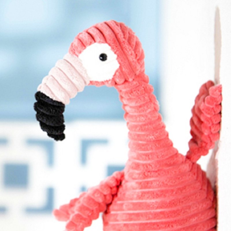 Jellycat Cordy Roy Flamingo - ตุ๊กตา - เส้นใยสังเคราะห์ สีแดง