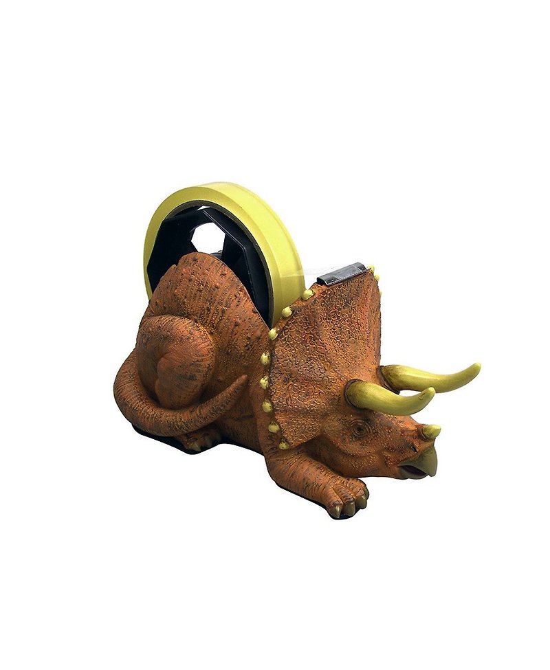 Japan Magnets Jurassic Series Triceratops Dinosaur Modeling Table Large Tape Table / Adhesive Table - Other - Resin Brown