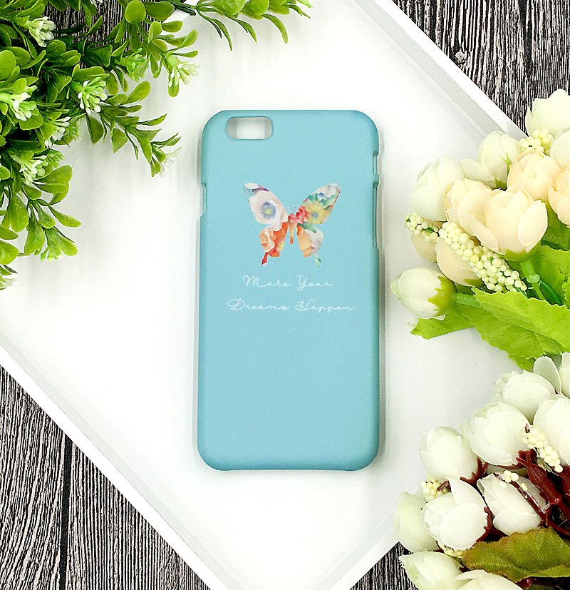 Dream-Danyun Diexiang-iPhone original mobile phone case/protective case - เคส/ซองมือถือ - พลาสติก สีน้ำเงิน