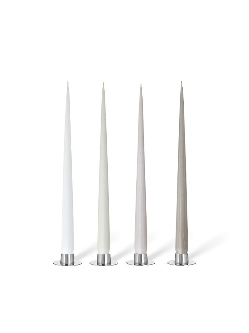 ester&erik Taper Candles Neutral Color Candles Dinner Candles Taper Candles - Candles & Candle Holders - Wax 