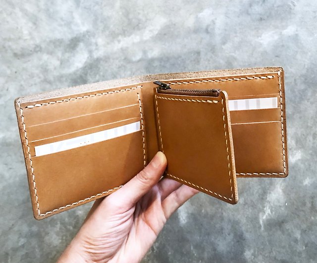 diy leather wallet