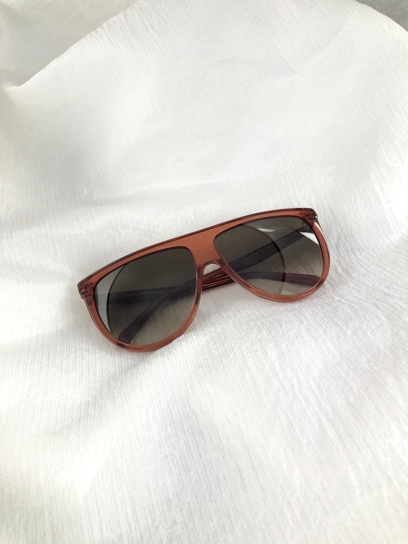 【 日本直送　名牌中古包 】CELINE セリーヌ サングラス ブラウン ロゴ vintage ヴィンテージ オールド vintage オールド c5xcgk - 太陽眼鏡/墨鏡 - 其他材質 咖啡色