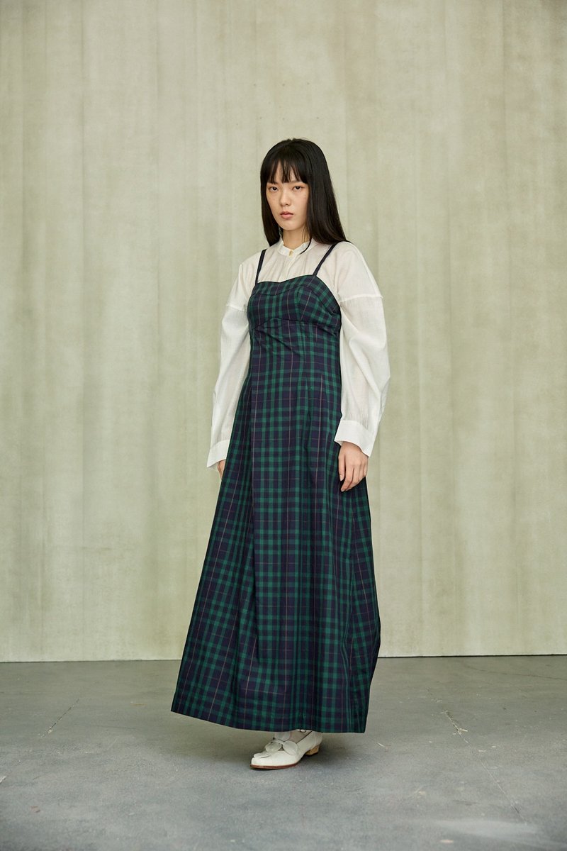 細肩帶洋裝 - 洋裝/連身裙 - 其他材質 