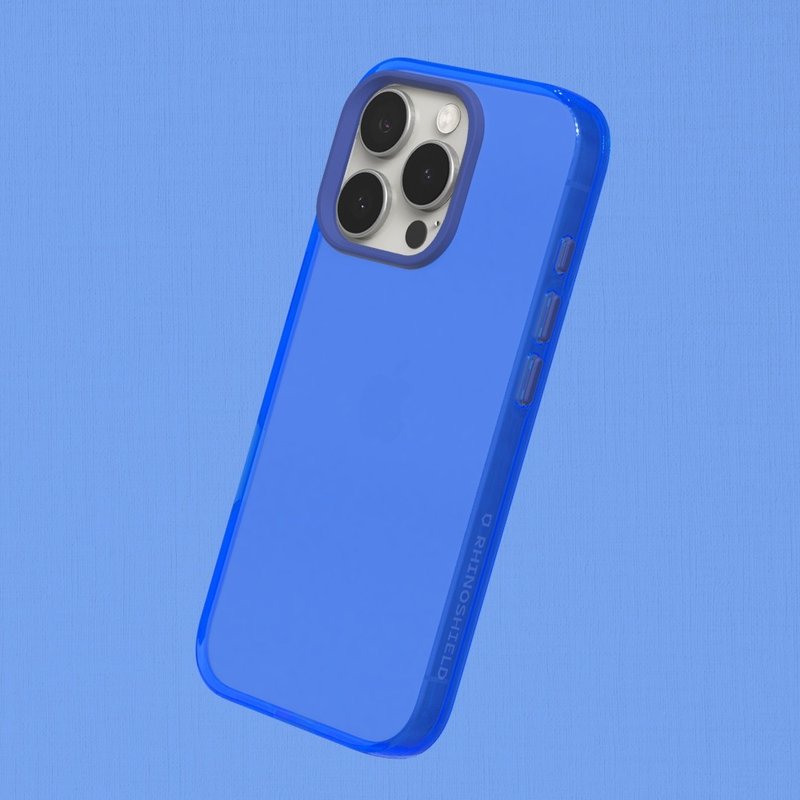 JellyTint transparent anti-fall phone case/laser blue for iPhone 13/14/15/16 series - Phone Accessories - Plastic Transparent