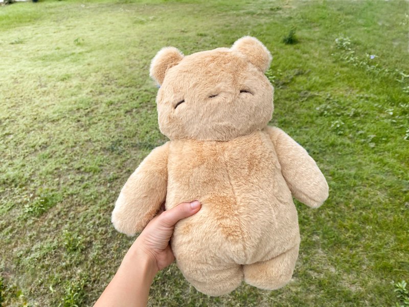 Soft and cuddly teddy bear, 40 cm. - 玩偶/公仔 - 聚酯纖維 咖啡色