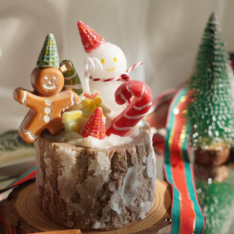 【Christmas Limited】Winter Wood Candle Workshop - เทียน/เทียนหอม - ขี้ผึ้ง 