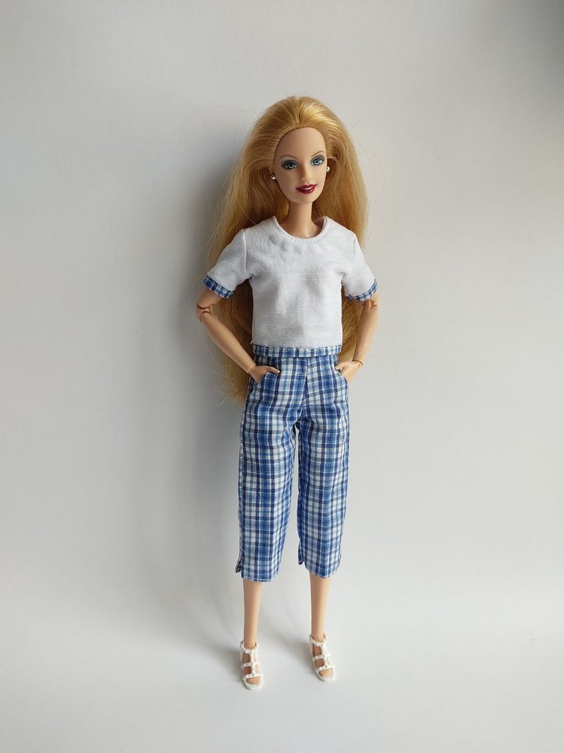 PDF sewing pattern for Barbie dolls. - 手工藝教學/工具書 - 其他材質 