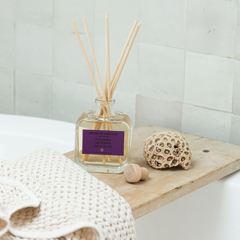 Cirerie de Gascogne Diffuser - Patchouli-Sauternes-Fig 200mL - น้ำหอม - กระดาษ สีม่วง