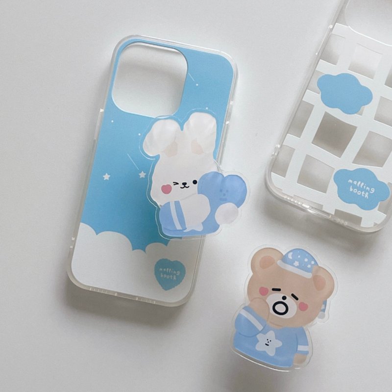 BEBE & HATO Sky Dream Cell Phone Airbag Holder/Mobile Phone Case - ที่ตั้งมือถือ - อะคริลิค 