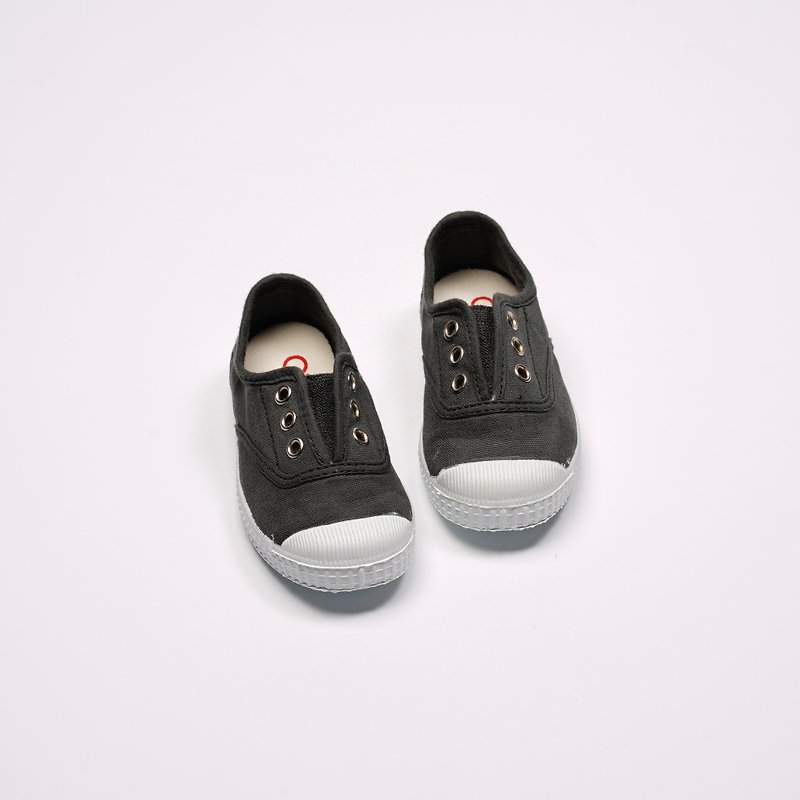 西班牙國民帆布鞋 CIENTA 70997 74 深灰色 經典布料 童鞋 - 童裝鞋 - 棉．麻 灰色