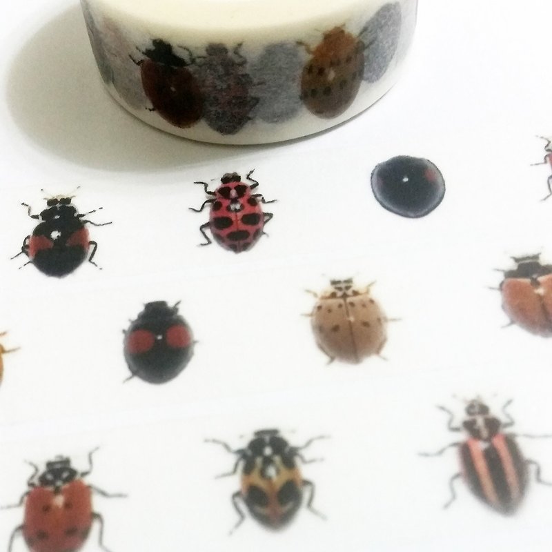 Customized Mini Washi Tape Ladybug Team - Washi Tape - Paper 