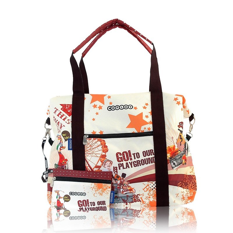 COPLAY  travel bag - Messenger Bags & Sling Bags - Waterproof Material Gray
