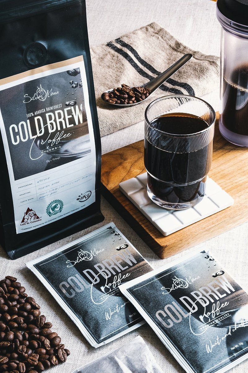 Silver Mona Rainforest Cold Brew Coffee - Coffee - Paper 