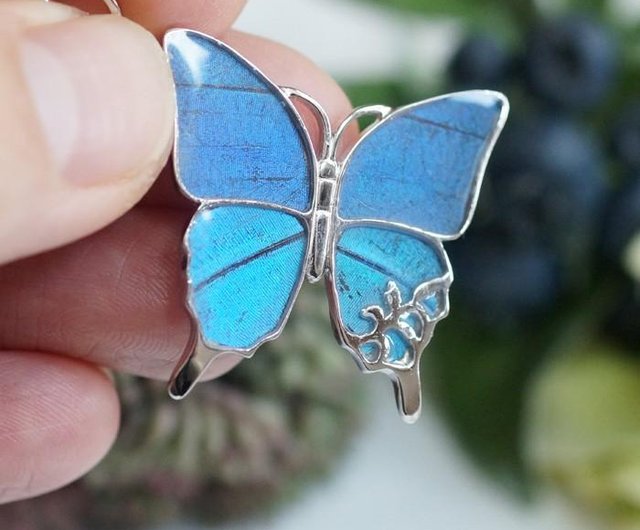 一点限り♡未使用大きな蝶⭐︎Beautiful Butterflies3点セット 青色の蝶柄 / のぶ ( nobus_maker )のノート通販 ∞ SUZURI