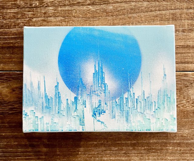 【売り切り御免！】 Where nobody knows キャンバスパネル風景画 - ショップ AKI アート・デザイン・音楽