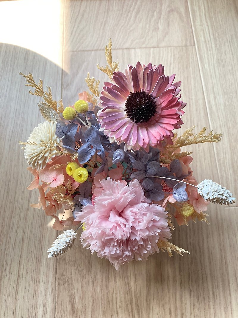 Zero-Based Everlasting Carnation Flower Arrangement Experience Course DIY Handmade Experience - Plants & Floral Arrangement - Plants & Flowers 