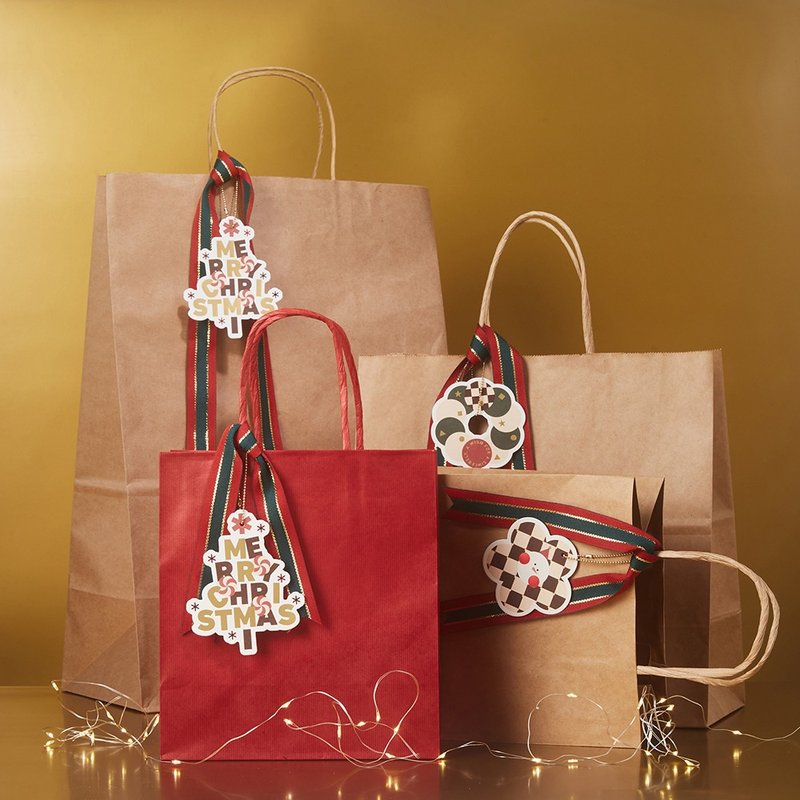 [1 yuan additional purchase] Christmas limited gift bag - วัสดุห่อของขวัญ - กระดาษ 