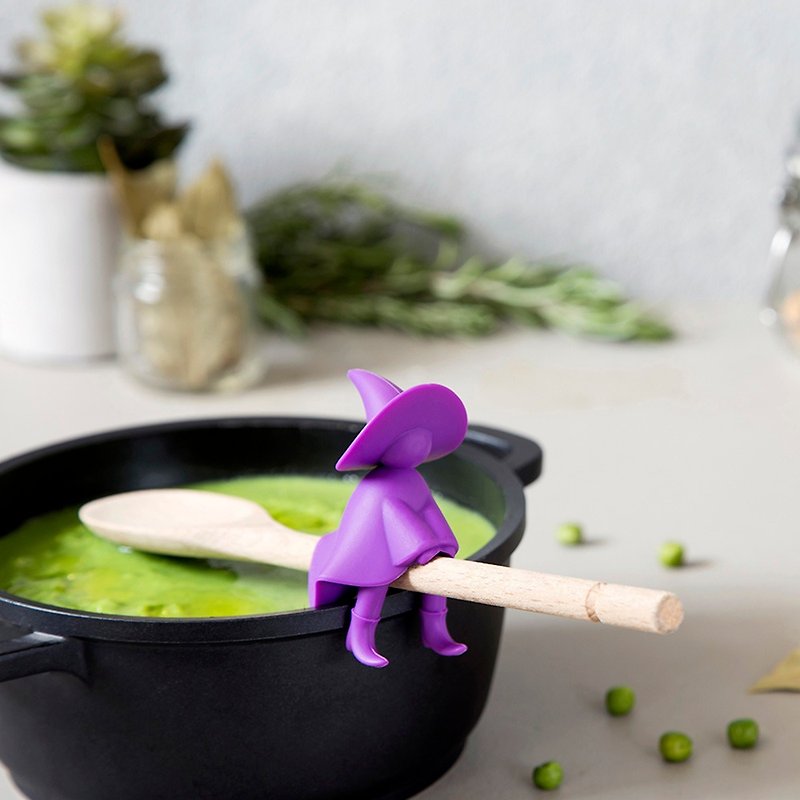 OTOTO little witch soup spoon - Cookware - Plastic Purple