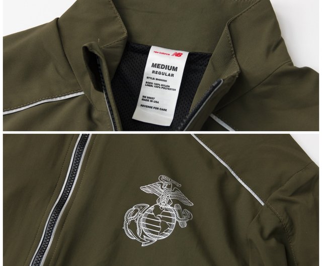 実物 米軍 米海兵隊 NB製 USMC PT ランニング ジャケット MADE IN USA