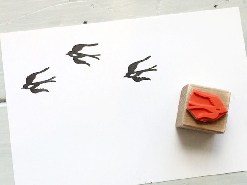 Swallow stamp - Stamps & Stamp Pads - Other Materials 