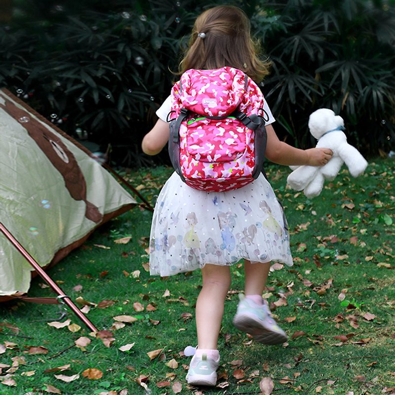 BAMiNi Forest Park Forest Park series children's raincoat backpack - Backpacks & Bags - Other Materials 
