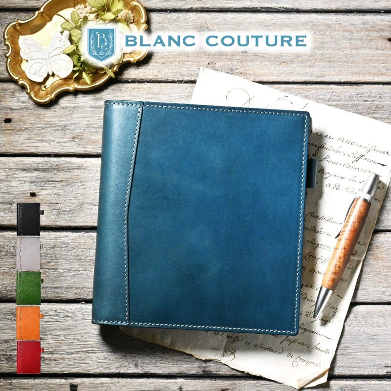 System Planner HB×WA5 Size 15mm Ring Leather - Notebooks & Journals - Genuine Leather Black