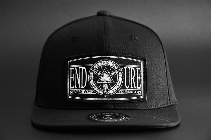 ENDURE/品牌全黑限定款 - 帽子 - 棉．麻 黑色