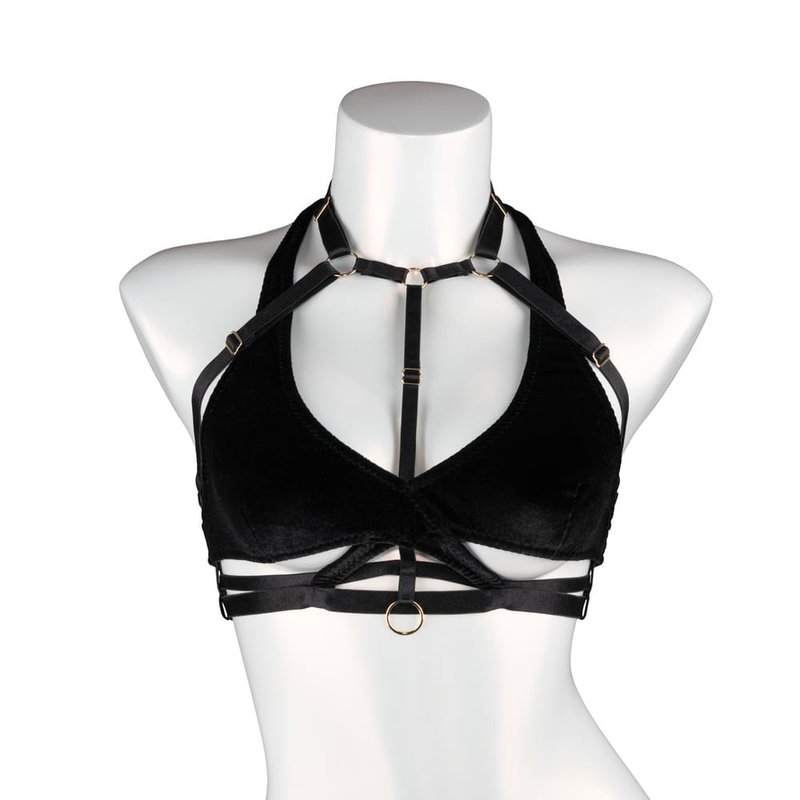 Panther Bra Top - 女內衣褲 - 其他材質 黑色