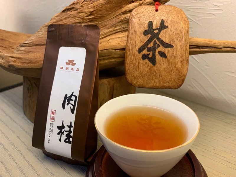 Yuyun Yipin [2020 Zhenpin Cinnamon | Wuyi Mountain Zhengyan Tea] - ชา - พืช/ดอกไม้ สีส้ม