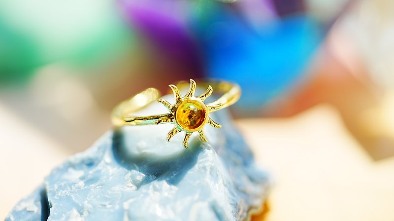 Citrine Marissa ring - General Rings - Semi-Precious Stones Yellow
