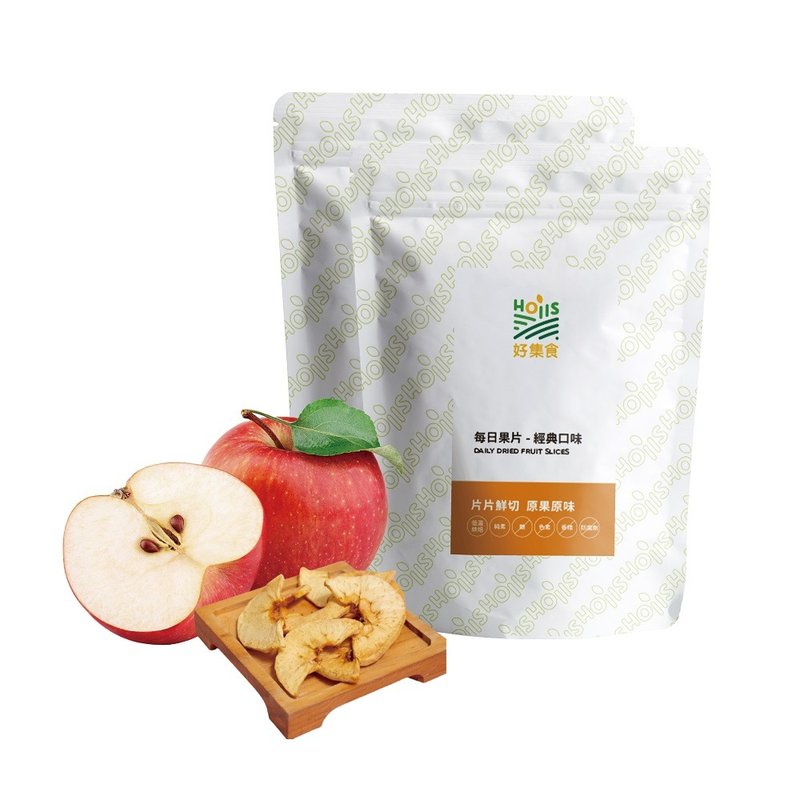 100% additive-free peeled and cored soft Q-dried apple value pack_sugar-free and preservative-free - Dried Fruits - Other Materials Green