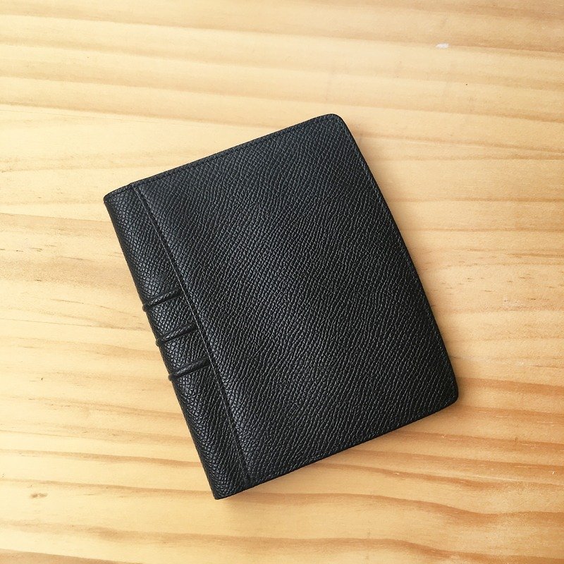 BETHGE German multifunctional model wallet | Genuine leather German three-dimensional money pocket - Wallets - Genuine Leather Black