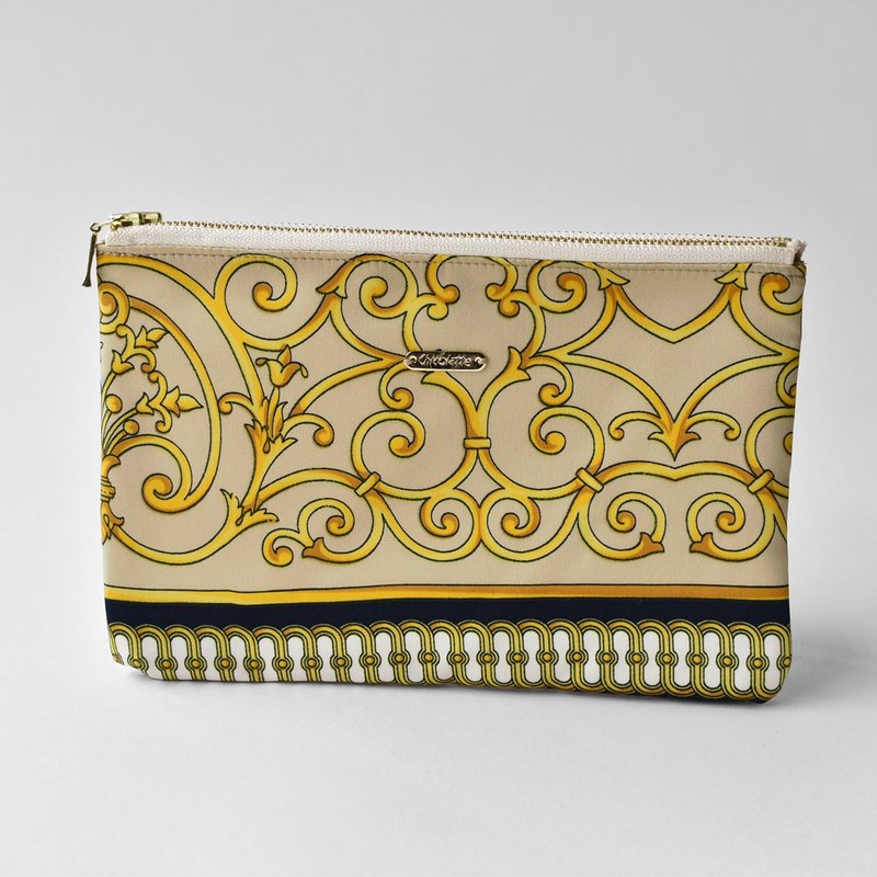 W ZIP POUCH / ダブルジップポーチ - 化妝包/收納袋 - 其他材質 