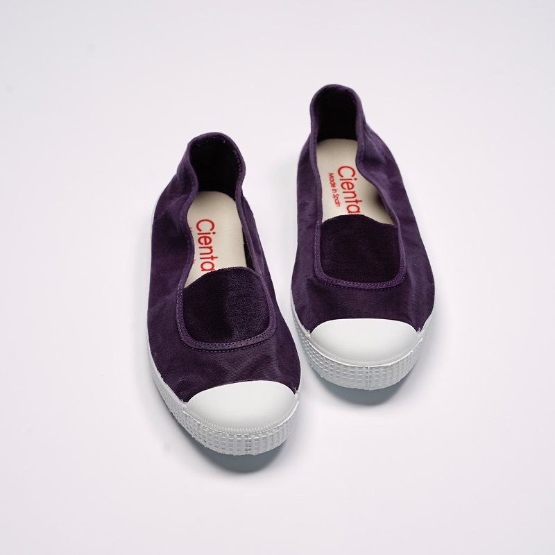 CIENTA Canvas Shoes 75777 35 - รองเท้าลำลองผู้หญิง - ผ้าฝ้าย/ผ้าลินิน สีม่วง