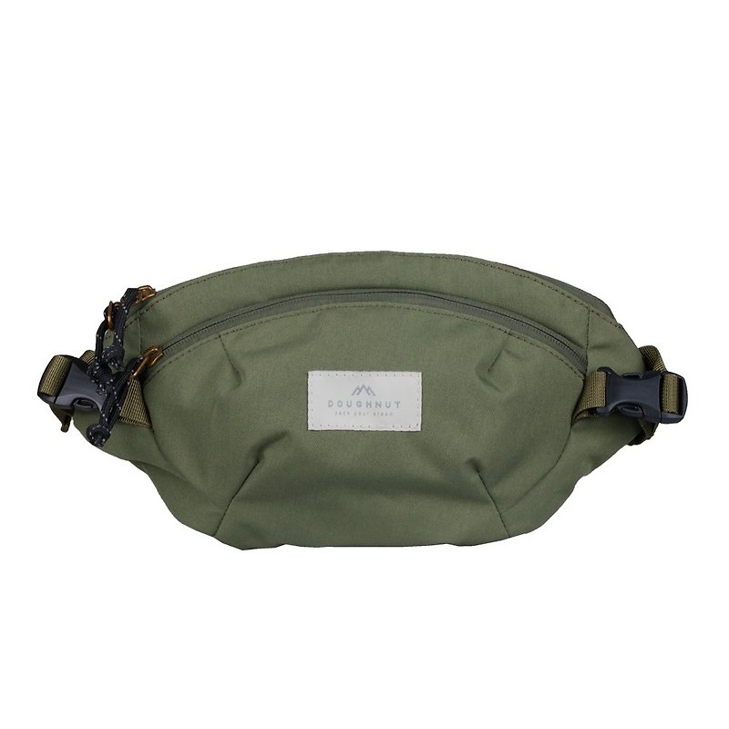 Doughnut Yao Aining Shoulder Bag-Olive Green - Messenger Bags & Sling Bags - Other Man-Made Fibers Green