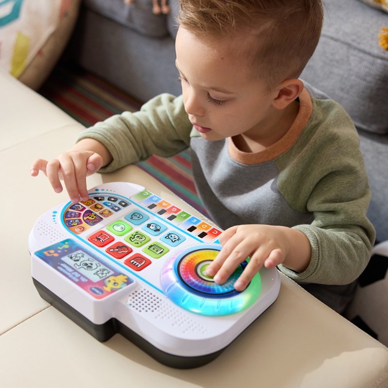 Vtech　小DJ多功能混音器-閃亮白 - 寶寶/兒童玩具/玩偶 - 塑膠 