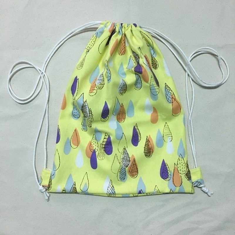 Yellow backpack - Backpacks - Cotton & Hemp Yellow
