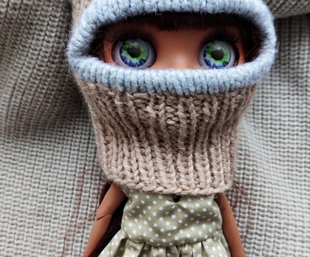 ネオブライス ニット帽子 ベージュ #20 確認用プチブライス、リカ