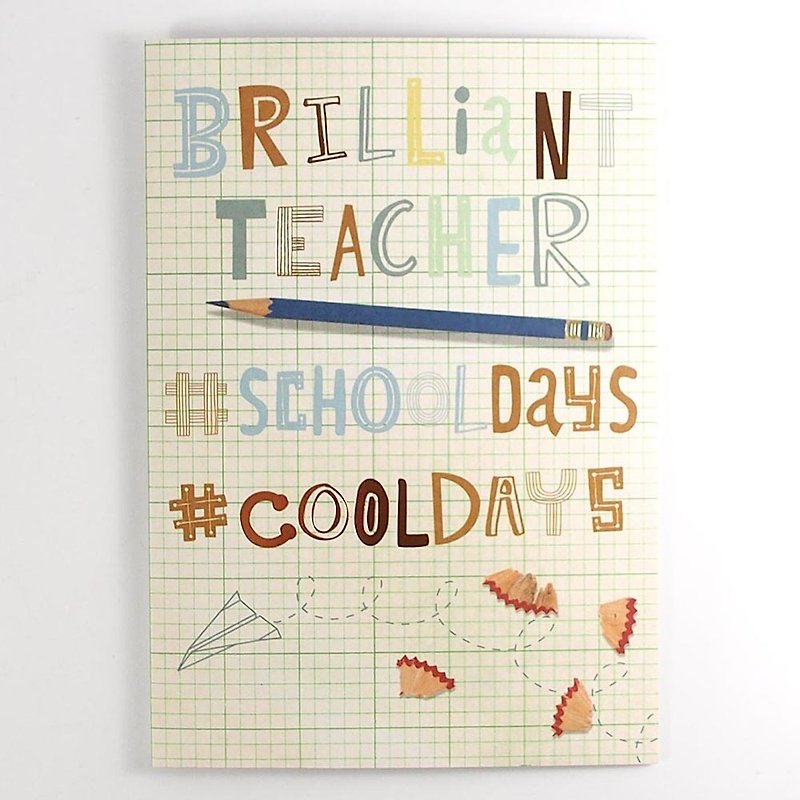 It’s nice to have an excellent teacher with you [Hallmark-Card Thank You Card] - Cards & Postcards - Paper Multicolor