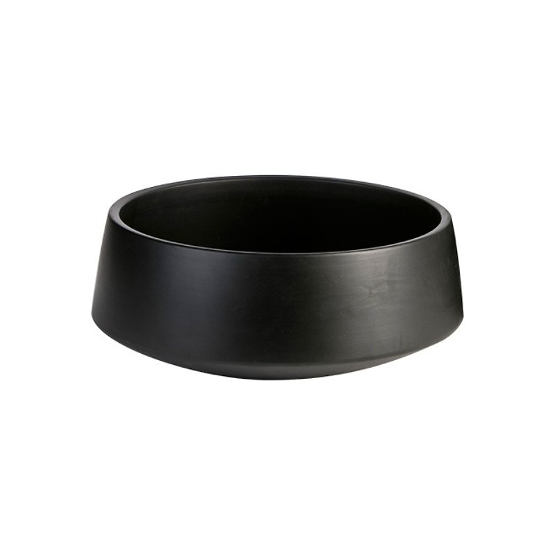 D & M│FUSION shallow basin (small) - Plants - Other Materials Black