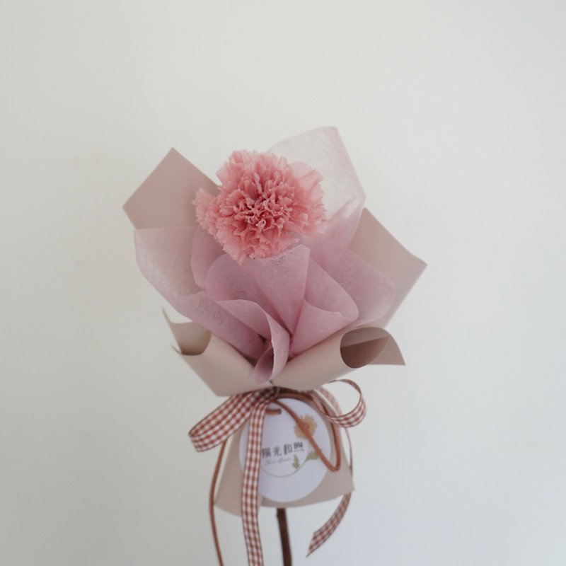 [Mother's Day Bouquet] Single bouquet of beloved mommy, carnation bouquet, Mother's Day gift in four colors - Dried Flowers & Bouquets - Plants & Flowers 