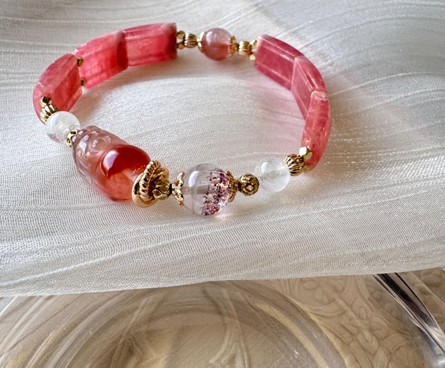 レア スーパーセブン貔貅、神宮御山杉&インカローズ アクセサリー