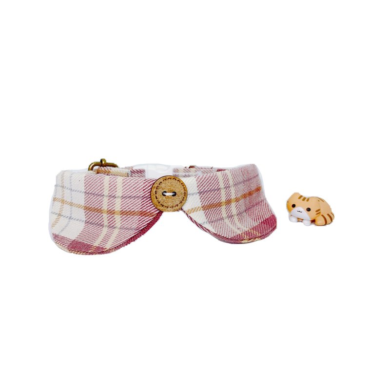 MaoFenBiBi 氣質出眾 - 手做紳士領結 & 手工項圈 - 項圈/牽繩 - 棉．麻 