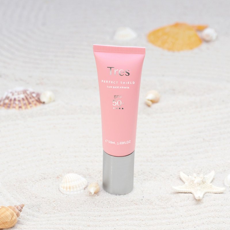 肌に優しい美肌日焼け止め SPF50+ l 水に敏感で、ブラック効果の高い美白効果 - 日焼け止め - その他の素材 ピンク